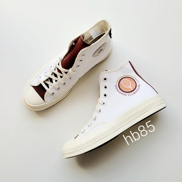 Converse Chuck 80 Hi White Egret Red Oak Women's 9 - Picture 2 of 6